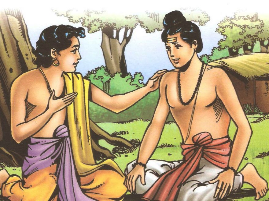 द्रोण और द्रुपद की मित्रता