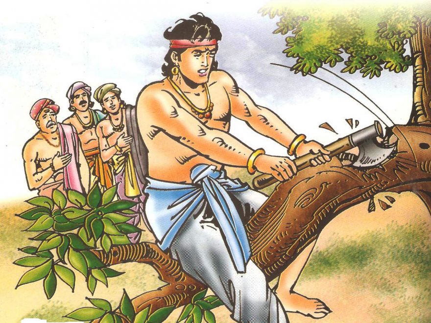 महामूर्ख काली और विद्वान ब्राह्मण